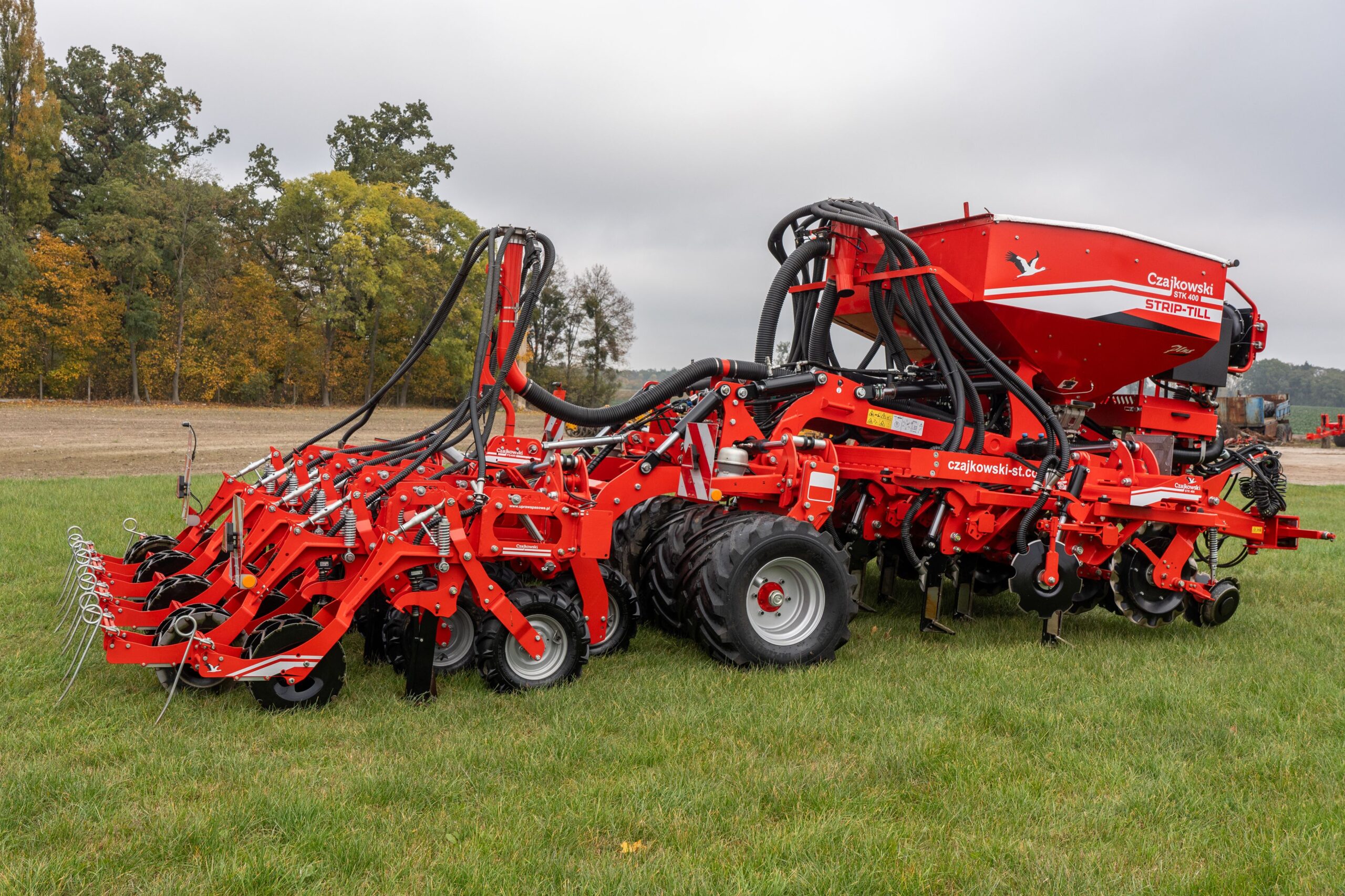 Czajkowski STK 400 z PS 400SH, po pokazowy, strip-till, uprawa pasowa